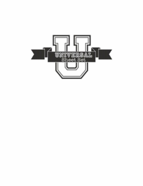 U UNIVERSAL SHEET SET Logo (USPTO, 23.09.2014)