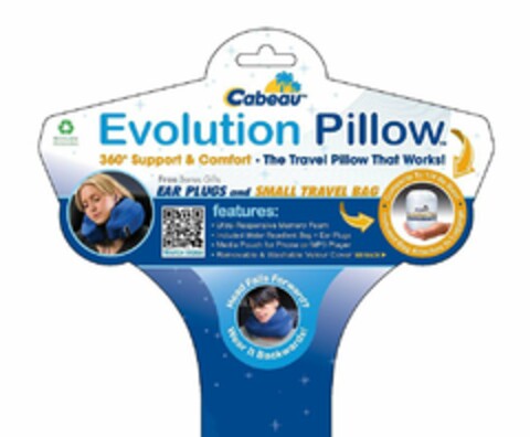 EVOLUTION PILLOW Logo (USPTO, 16.12.2014)