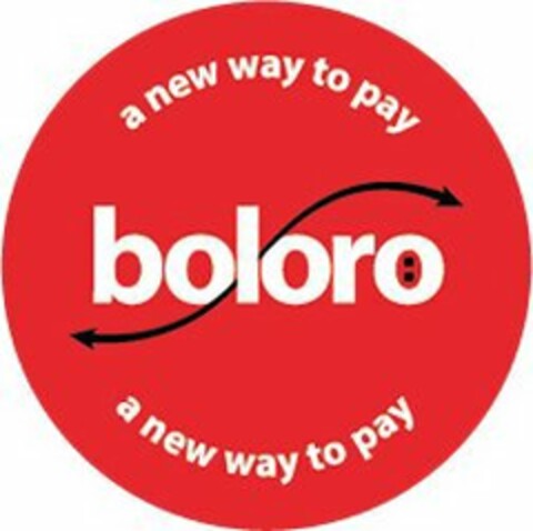 A NEW WAY TO PAY BOLORO A NEW WAY TO PAY Logo (USPTO, 01/19/2015)