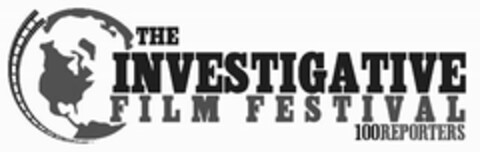 THE INVESTIGATIVE FILM FESTIVAL 100REPORTERS Logo (USPTO, 29.04.2015)