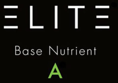 ELITE BASE NUTRIENT A Logo (USPTO, 22.12.2015)