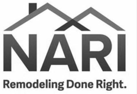 NARI REMODELING DONE RIGHT. Logo (USPTO, 07/19/2016)