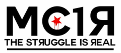 MC1R THE STRUGGLE IS REAL Logo (USPTO, 07/20/2016)