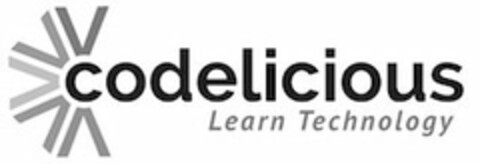 VVVVV CODELICIOUS LEARN TECHNOLOGY Logo (USPTO, 07/29/2016)