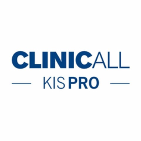 CLINICALL KIS PRO Logo (USPTO, 24.08.2016)