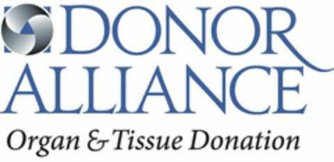 DONOR ALLIANCE ORGAN & TISSUE DONATION Logo (USPTO, 24.10.2016)