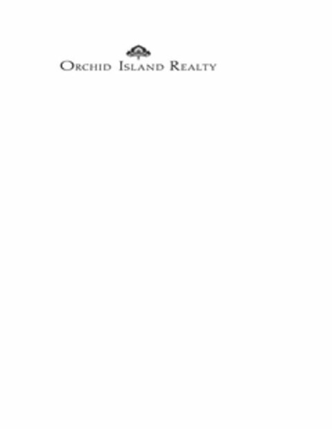 ORCHID ISLAND REALTY Logo (USPTO, 17.02.2017)