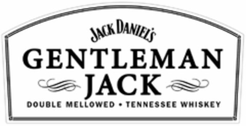 JACK DANIEL'S GENTLEMAN JACK DOUBLE MELLOWED · TENNESSEE WHISKEY Logo (USPTO, 04/13/2017)