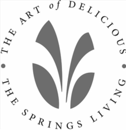 ·THE ART OF DELICIOUS·THE SPRINGS LIVING Logo (USPTO, 20.10.2017)