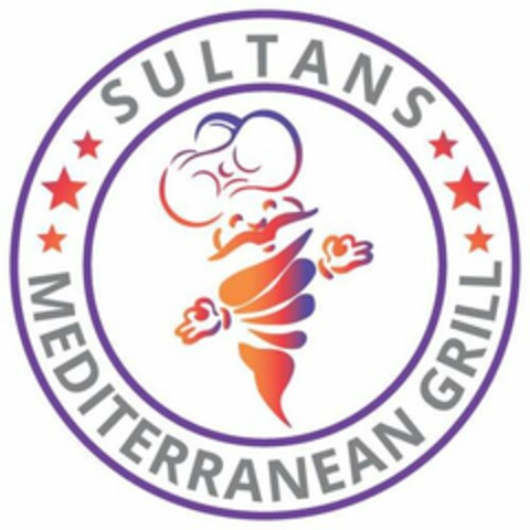 SULTANS MEDITERRANEAN GRILL Logo (USPTO, 17.05.2018)