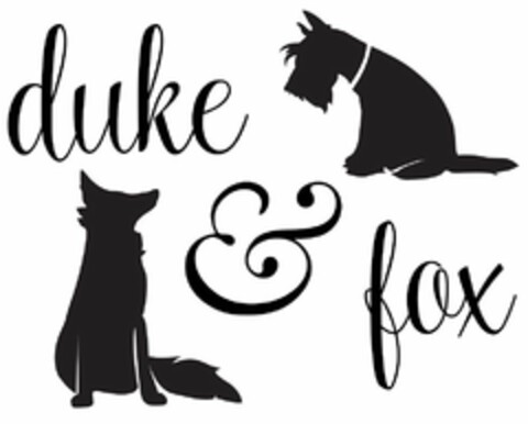 DUKE & FOX Logo (USPTO, 08/14/2018)