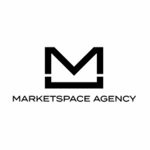 M MARKETSPACE AGENCY Logo (USPTO, 21.05.2019)