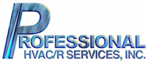 PROFESSIONAL HVAC/R SERVICES, INC. Logo (USPTO, 16.08.2019)