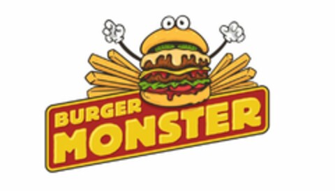 BURGER MONSTER Logo (USPTO, 08/30/2019)