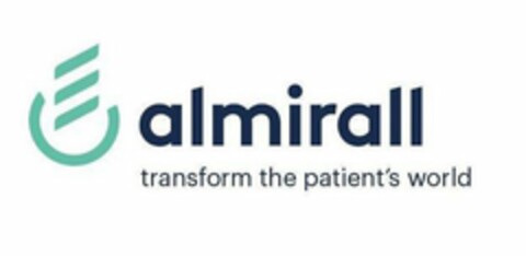 ALMIRALL TRANSFORM THE PATIENT'S WORLD Logo (USPTO, 19.02.2020)