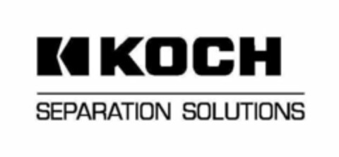 K KOCH SEPARATION SOLUTIONS Logo (USPTO, 03/26/2020)