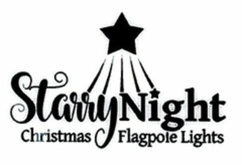 STARRY NIGHT CHRISTMAS FLAGPOLE LIGHTS Logo (USPTO, 03.06.2020)