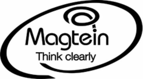 MAGTEIN THINK CLEARLY Logo (USPTO, 23.06.2020)