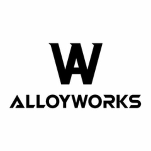 AW ALLOYWORKS Logo (USPTO, 07/17/2020)