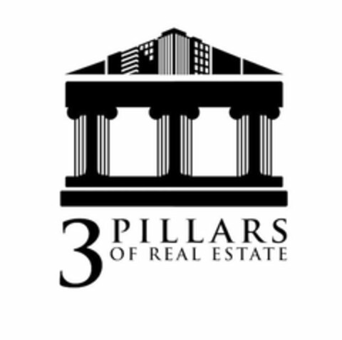 3 PILLARS OF REAL ESTATE Logo (USPTO, 18.07.2020)