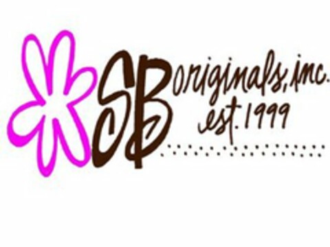 SB ORIGINALS, INC EST. 1999 Logo (USPTO, 23.04.2009)