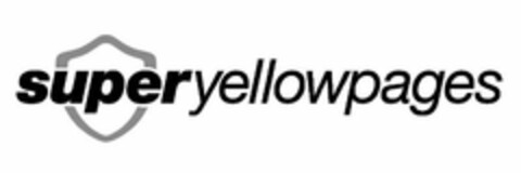 SUPERYELLOWPAGES Logo (USPTO, 12/07/2009)