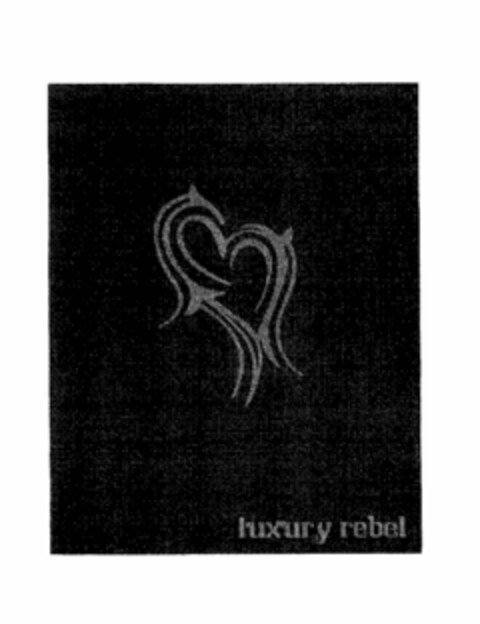 LUXURY REBEL Logo (USPTO, 12/17/2009)