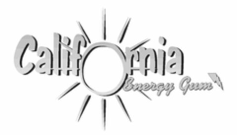 CALIFORNIA ENERGY GUM Logo (USPTO, 22.12.2009)