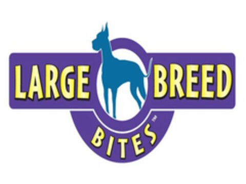LARGE BREED BITES Logo (USPTO, 20.01.2010)