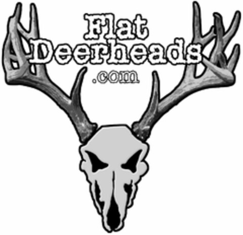 FLAT DEERHEADS .COM Logo (USPTO, 28.01.2010)