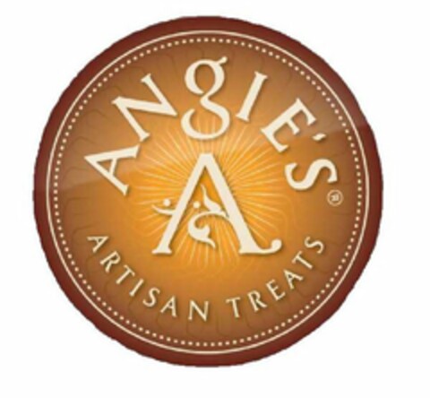 A ANGIE'S ARTISAN TREATS Logo (USPTO, 18.03.2010)