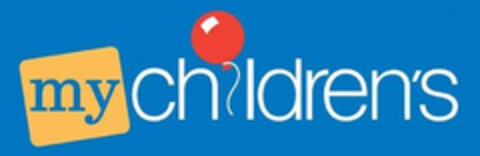 MY CHILDREN'S Logo (USPTO, 07.07.2010)
