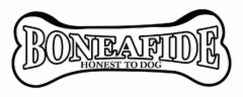 BONEAFIDE HONEST TO DOG Logo (USPTO, 03/17/2011)