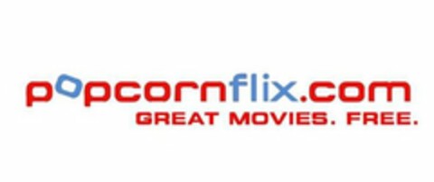 POPCORNFLIX.COM GREAT MOVIES. FREE. Logo (USPTO, 30.03.2011)