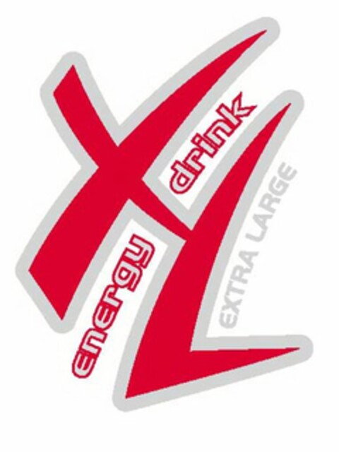 XL ENERGY DRINK EXTRA LARGE Logo (USPTO, 04/13/2011)