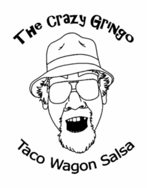 THE CRAZY GRINGO TACO WAGON SALSA Logo (USPTO, 15.09.2011)