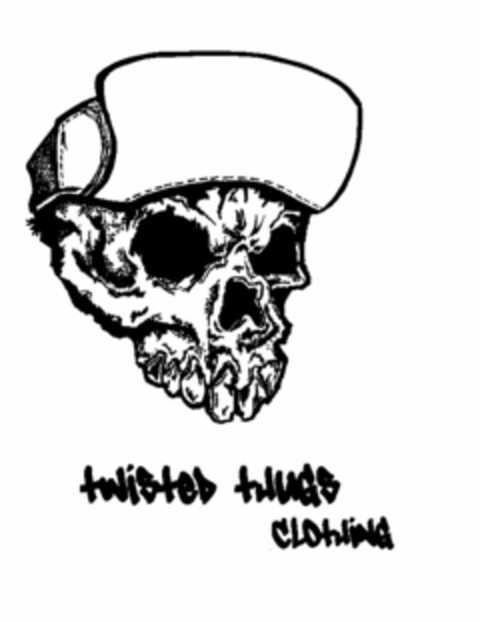 TWISTED THUGS CLOTHING Logo (USPTO, 09/20/2011)