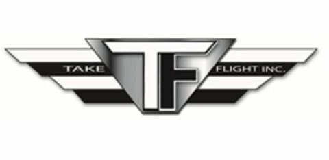 TF TAKE FLIGHT INC. Logo (USPTO, 30.09.2011)