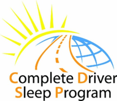 COMPLETE DRIVER SLEEP PROGRAM Logo (USPTO, 06.10.2011)