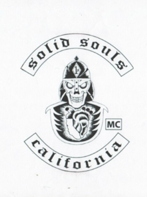 SOLID SOULS CALIFORNIA MC 1% Logo (USPTO, 05.01.2012)