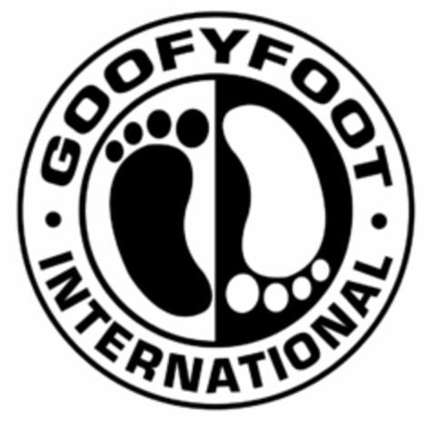 · GOOFYFOOT · INTERNATIONAL Logo (USPTO, 04/23/2012)