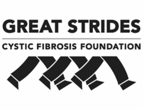 GREAT STRIDES CYSTIC FIBROSIS FOUNDATION Logo (USPTO, 07.05.2013)