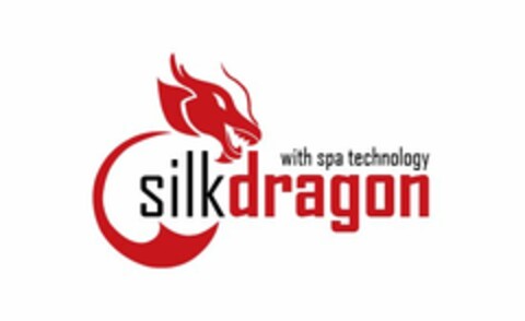 SILK DRAGON WITH SPA TECHNOLOGY Logo (USPTO, 11.03.2015)