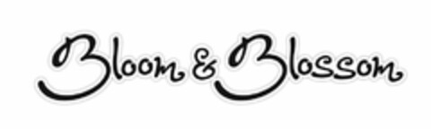 BLOOM & BLOSSOM Logo (USPTO, 05/08/2015)