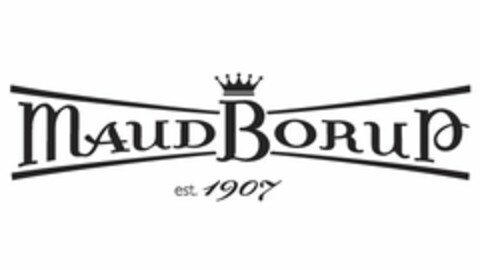 MAUD BORUP Logo (USPTO, 29.06.2015)