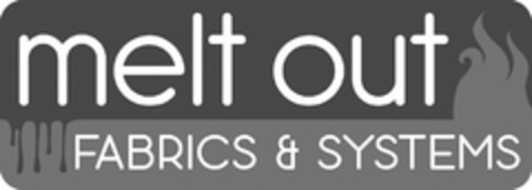 MELT OUT FABRICS & SYSTEMS Logo (USPTO, 07/14/2015)