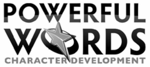 POWERFUL WORDS CHARACTER DEVELOPMENT Logo (USPTO, 03.08.2015)