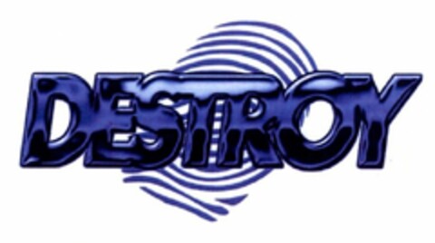 DESTROY Logo (USPTO, 10.08.2015)