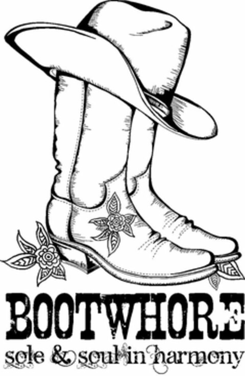 BOOTWHORE SOLE & SOUL IN HARMONY Logo (USPTO, 09/03/2015)