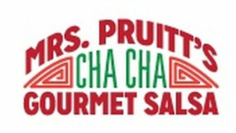 MRS. PRUITT'S CHA CHA GOURMET SALSA Logo (USPTO, 18.12.2015)